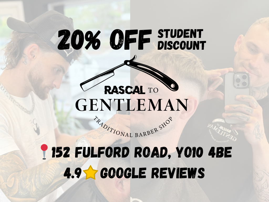 Rascal to Gentleman barbers logo